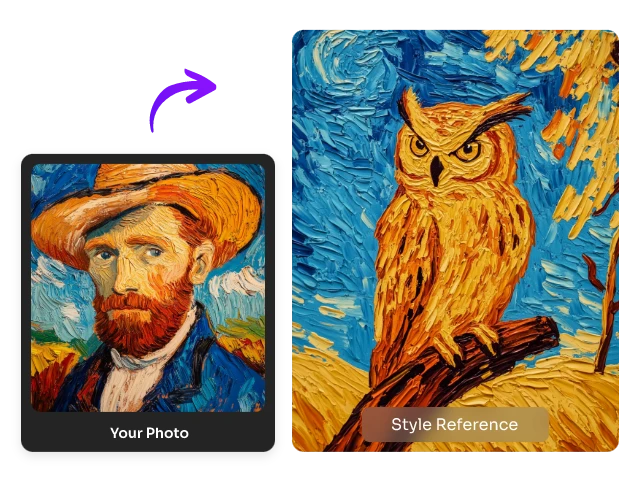 bird painted in the style of a man’s oil painting