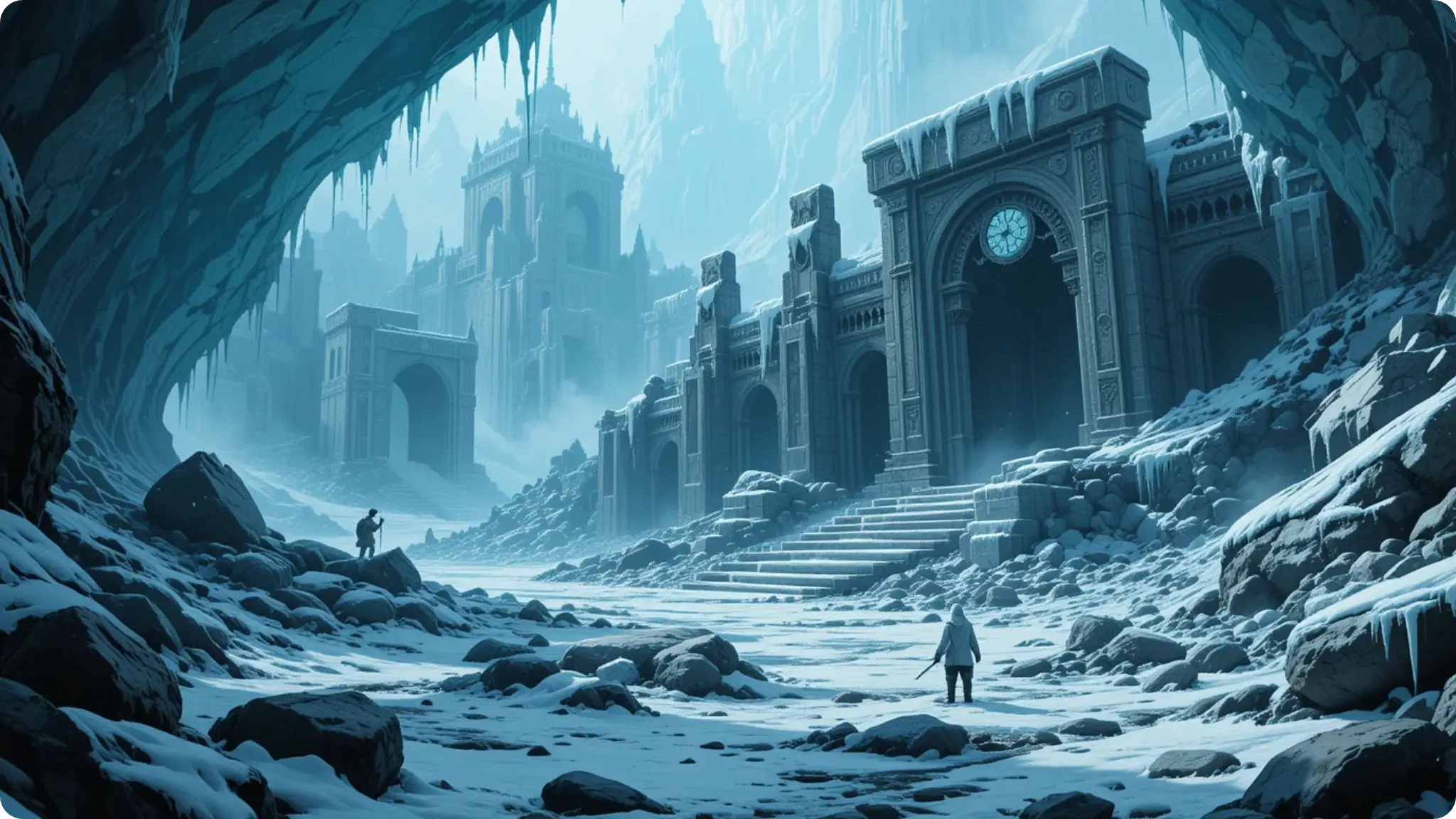 Gaming background asset with immersive environment design