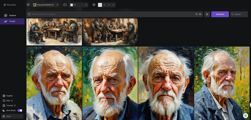 what is ai art generator