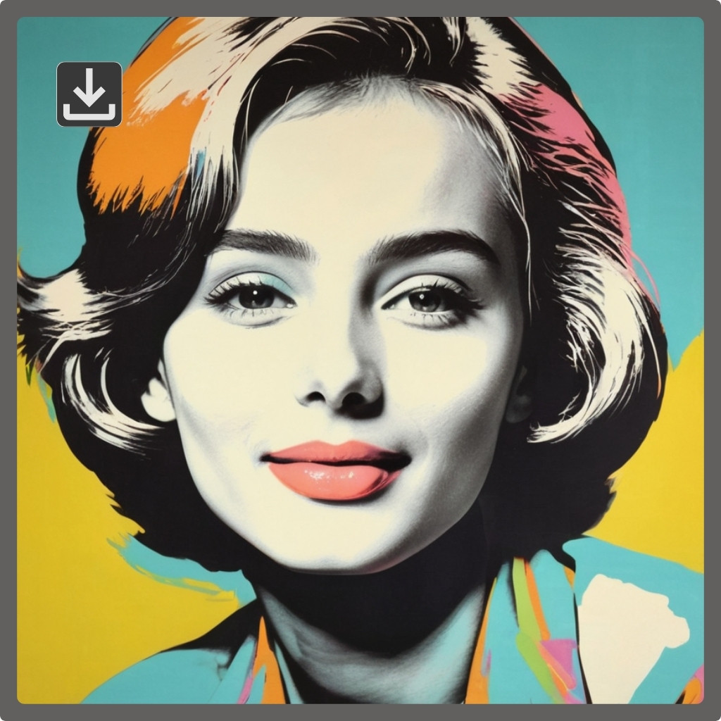 Download the pop art image