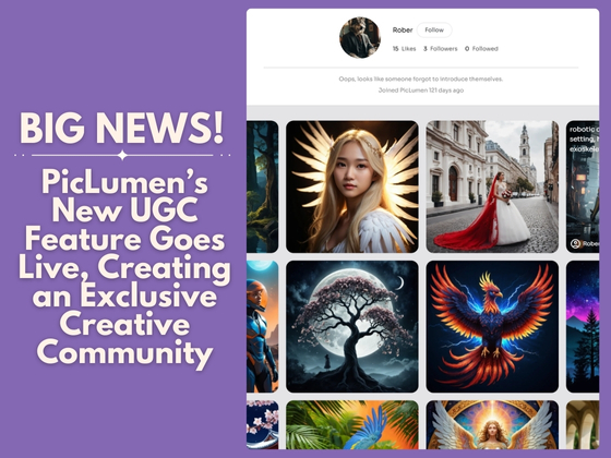 PicLumen's New On-Site Community Goes Live Now