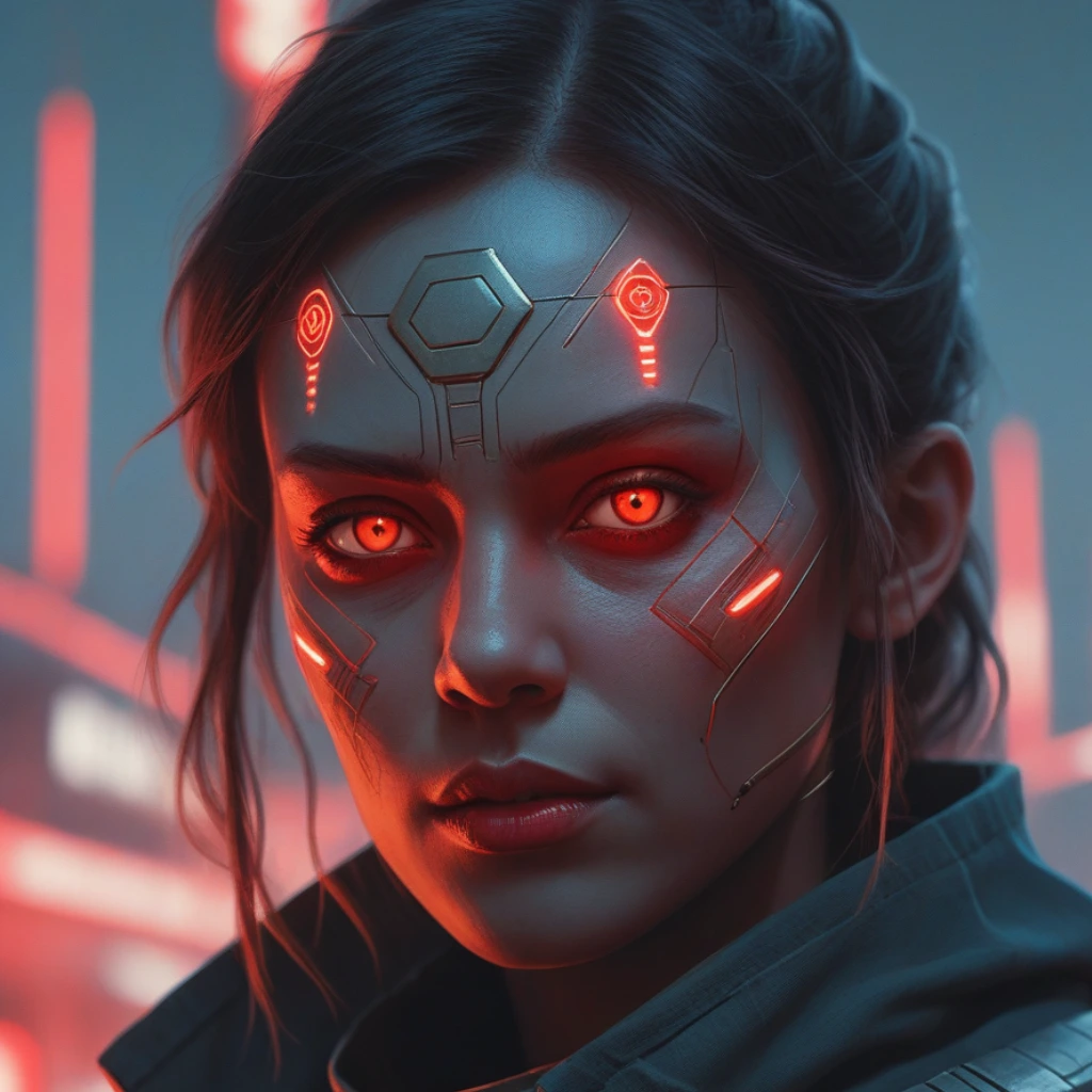 ai-face-generator-cyberpunk-woman