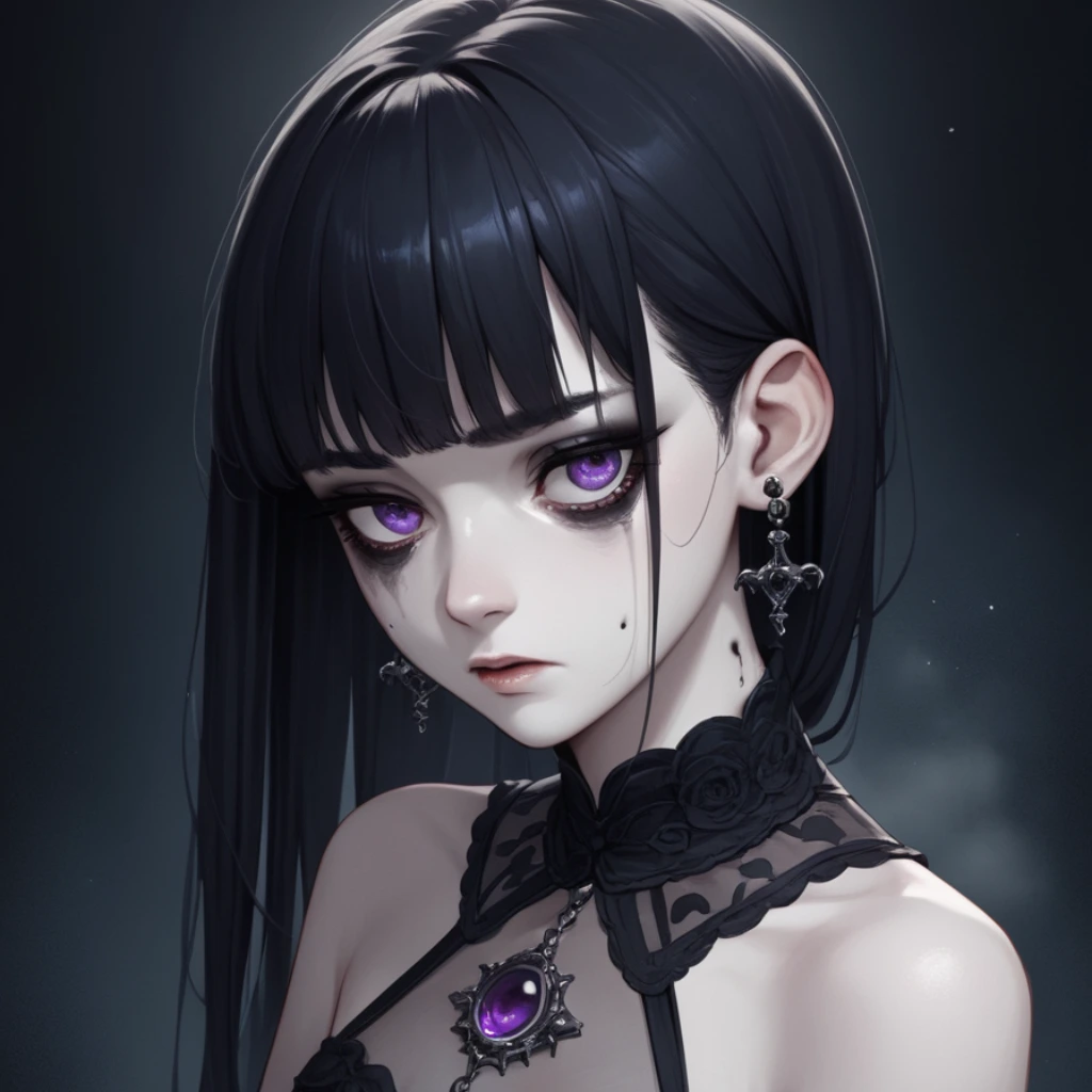 ai-face-generator-gothic-anime-girl