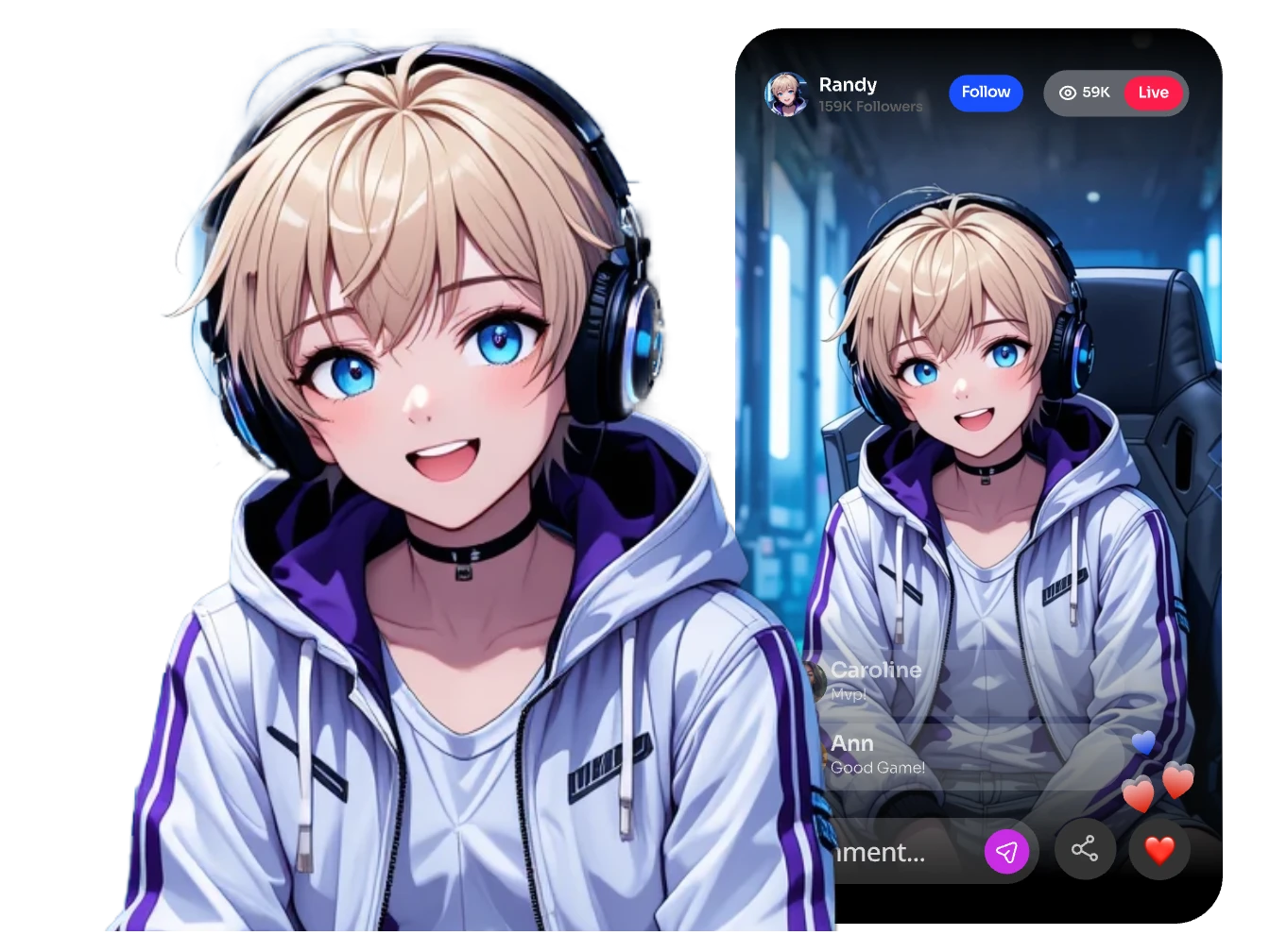 vtuber maker - 2d vtuber